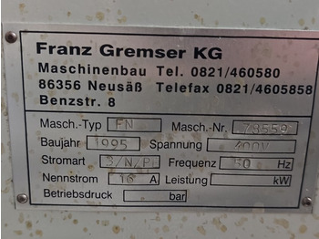 Máquina de dobrar papel MB Bäuerle CAS 524 I 1995: foto 3