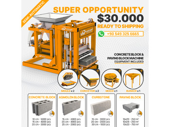 Máquina de fazer bloco