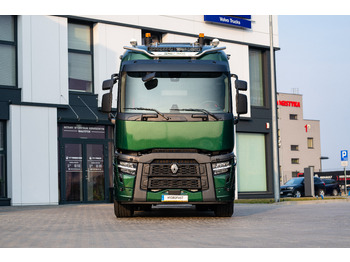 Camião de transporte de madeira RENAULT C
