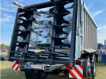Espalhador de estrume novo Auto-Agro Mistreuer / Manure spreader / Epandeur à fumier / Rimorchio spandiconcime / Разбрасыватель органических удобрений / Rozrzutnik obornika Tandem N268: foto 4