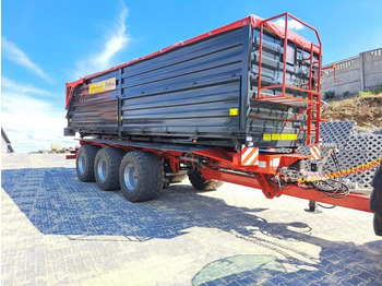 Reboque basculante agrícola novo Techmont Anhänger / Trailer / Remorque / Rimorchio / Прицеп / Przyczepa tridem PTW 21 t: foto 3