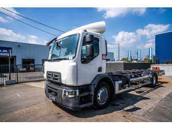 Camião transportador de contêineres/ Caixa móvel RENAULT D Wide 380