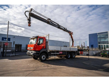 Camião de caixa aberta/ Plataforma RENAULT Kerax 380