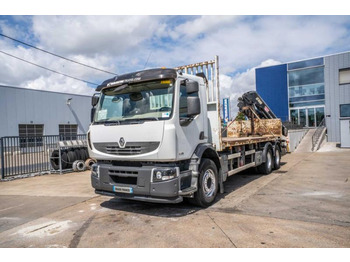 Camião de caixa aberta/ Plataforma RENAULT Premium Lander