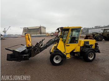 Mini pá carregadora 1996 Wille P504-T hjullaster - Snøfres - Universalskuffe - Sommerdekk/vinterdekk: foto 2 Mini pá carregadora 1996 Wille P504-T hjullaster - Snøfres - Universalskuffe - Sommerdekk/vinterdekk: foto 2