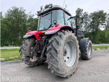 Trator 2004 Massey Ferguson 6480 Dynashift - Frontlaster med hydraulisk redskapslås - Fronthydraulikk - 40 km - Fjærende hytte - tredje funksjon: foto 4