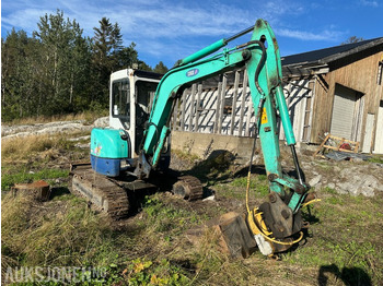Mini escavadeira 2007 IHI 35NX2 minigraver-3 skuffer-Engcon tiltrotator-maskinhenger: foto 2