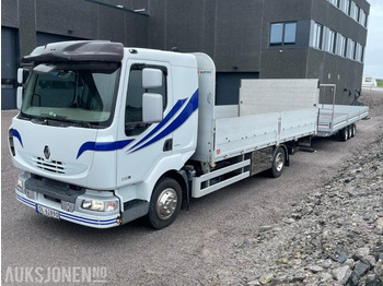 Camião de caixa aberta/ Plataforma RENAULT Midlum