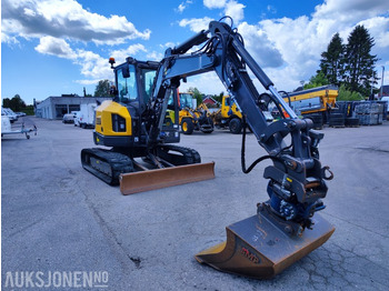 Mini escavadeira 2022 Volvo ECR50F – Velutstyrt kompaktgraver, kun 728 timer: foto 4