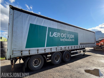 Reboque 2005 HRD NTLS (semitrailer, kapell/”gardintrailer” Tillat Totalvekt 45000kg.: foto 4