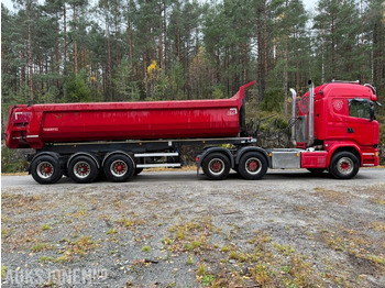 Locação financeira de  2018 Scania R580-V8-6x4-EURO6-260.000km-Tippsemi m/ Langendorf tralle 2018 Scania R580-V8-6x4-EURO6-260.000km-Tippsemi m/ Langendorf tralle: foto 5