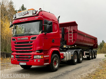 Locação financeira de  2018 Scania R580-V8-6x4-EURO6-260.000km-Tippsemi m/ Langendorf tralle 2018 Scania R580-V8-6x4-EURO6-260.000km-Tippsemi m/ Langendorf tralle: foto 2