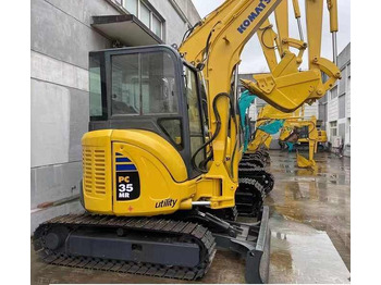 Escavadora de rastos High performance used Komatsu PC35MR-3 excavatoru used Komatsu PC35MR excavator for sale: foto 2