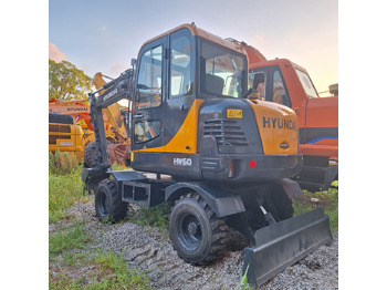 Escavadeira de rodas Hyundai 60vs  excavator: foto 4