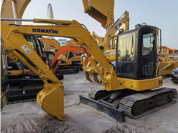 Mini escavadeira Secondhand Machinery Crawler Digger good performance Komatsu Used Excavator PC55MR for sale: foto 5