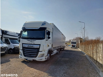 Camião de lona DAF XF 480 SUPER SPACE CAB / ZESTAW TANDEM PRZEJAZDOWY 120m3: foto 2