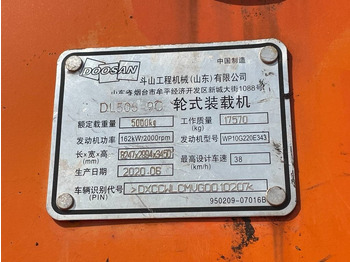 Pá carregadora de rodas Doosan DL 505: foto 2