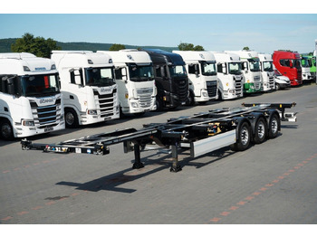 Semi-reboque transportador de contêineres/ Caixa móvel KRONE