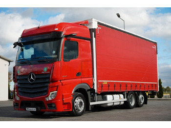 Camião de lona MERCEDES-BENZ Actros 2545