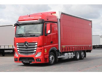 Camião de lona MERCEDES-BENZ Actros 2548