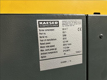 Equipamento de processamento de alimentos Kaeser SX3T Air compressor: foto 5 Equipamento de processamento de alimentos Kaeser SX3T Air compressor: foto 5