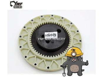 Embreagem e peças High quality Excavator pile parts  flywheel nylon flange crankshaft coupling assembly 05615078: foto 3