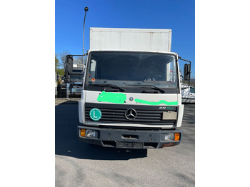 Carrinha de contentor Mercedes-Benz 811 Koffer Blatt/Blatt Gefedert: foto 3