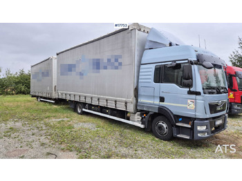 Camião de lona Tandem MAN TGL 8.250 (2014): foto 4