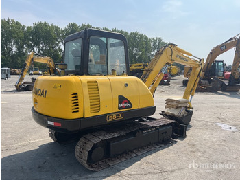Mini escavadeira 2013 Hyundai R55-7 Mini Excavator:  &lt;6.6t: foto 3