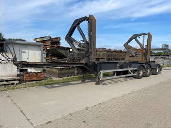 Semi-reboque transportador de contêineres/ Caixa móvel HAMMAR
