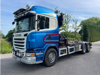 Camião transportador de contêineres/ Caixa móvel SCANIA R 480