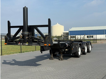 Semi-reboque transportador de contêineres/ Caixa móvel D-TEC
