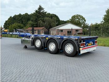 Semi-reboque transportador de contêineres/ Caixa móvel D-Tec FLEXITRAILER GESCOPEERD, 20, 40 FT, MULTI UITSCHUIFBAAR, 1 LIFTAS.: foto 5
