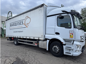 Camião de lona MERCEDES-BENZ Actros