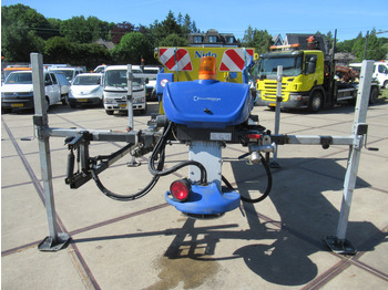 Espalhador de areia/ Sal NIDO Stratos B08L-24 PCLN-350 Roto-power 0,8m3 + 350L Salzstreuer Saltspreader: foto 5