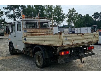 Carrinha basculante, Carrinha cabine dupla Mercedes-Benz VARIO 816D DOKA MEILER DREISEITENKIPPER: foto 3