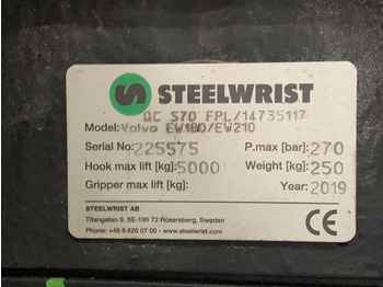 Acoplamento rápido STEELWRIST QC S70 (OQ70): foto 5