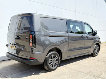 Furgão compacto, Carrinha cabine dupla novo Ford Transit Custom 2.0 TDCI 136pk L2H1 Dubbele Cabine Dubbele Schuif Adaptieve Cruise Control Carplay Camera Parkeersensoren voor achter BPM VRIJ: foto 3