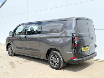 Furgão compacto, Carrinha cabine dupla novo Ford Transit Custom 2.0 TDCI 136pk L2H1 Dubbele Cabine Dubbele Schuif Adaptieve Cruise Control Carplay Camera Parkeersensoren voor achter BPM VRIJ: foto 2