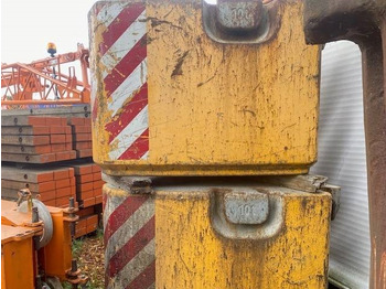 Grua para camião para Máquina de construção Liebherr Ballastplatten / Counterweight plates LTM 1200-5.1: foto 2