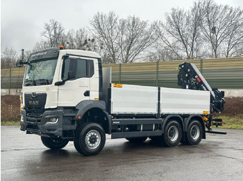 Camião grua MAN TGS 33.440 6x6  Kran  HIAB X-HiPro 302 E 6: foto 4