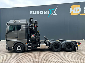 Tractor MAN TGX 26.580 6x4 Kran Hiab 302-6 + Jib-4: foto 4