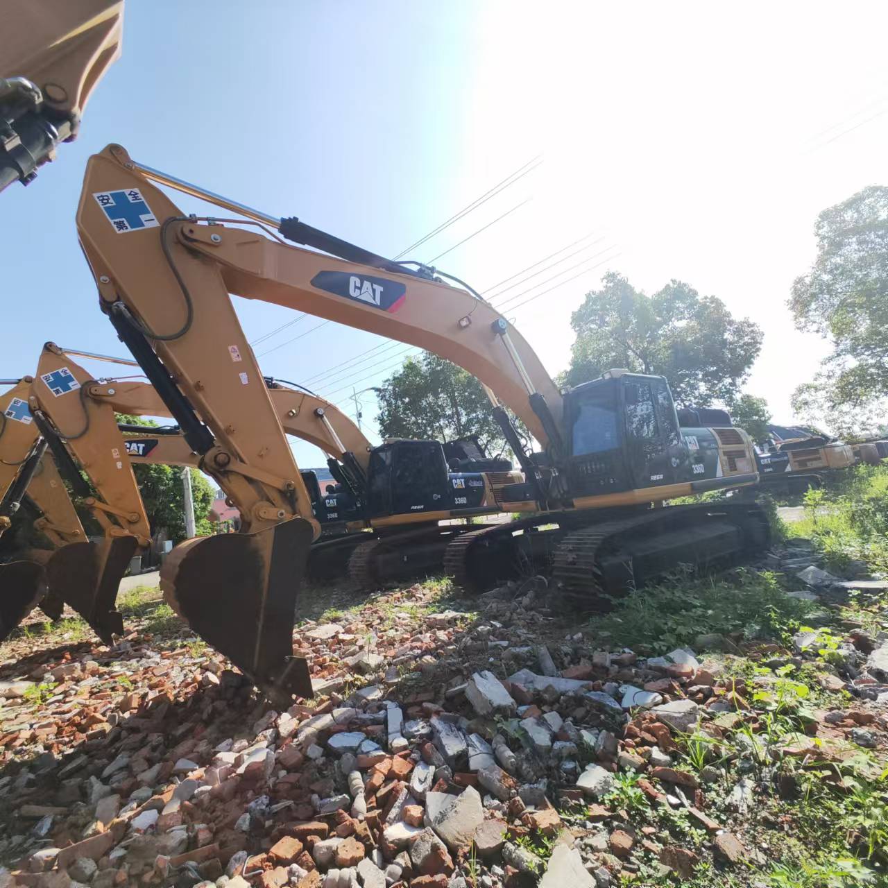 Escavadora de rastos CATERPILLAR 336D