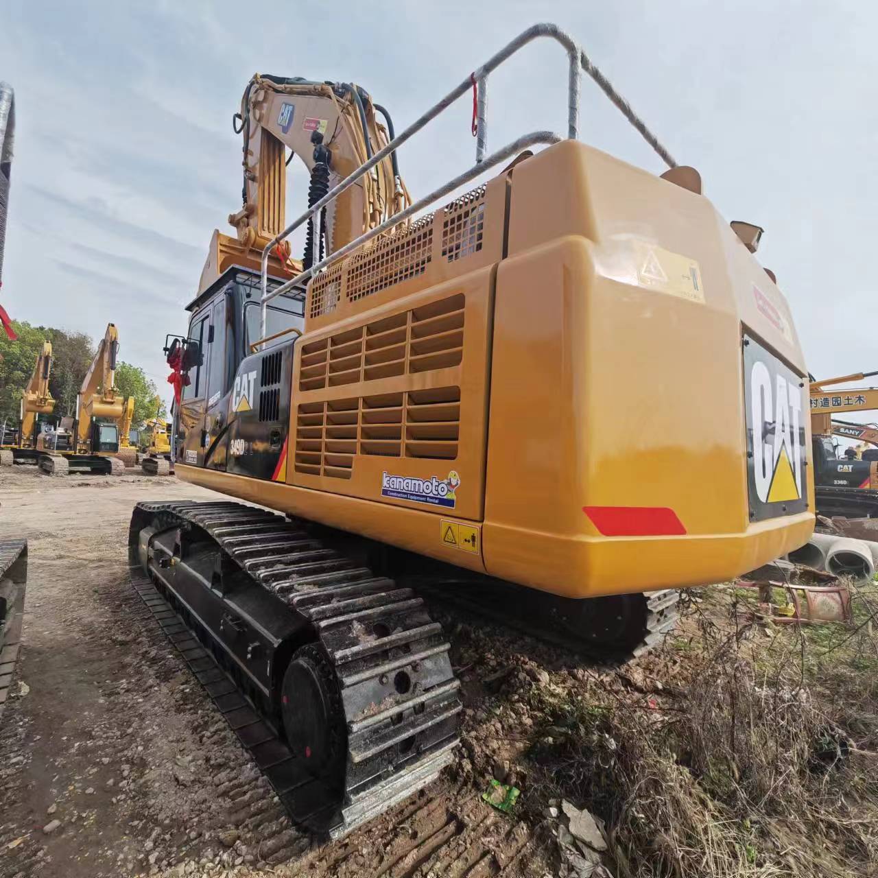 Escavadora de rastos CATERPILLAR 349: foto 2