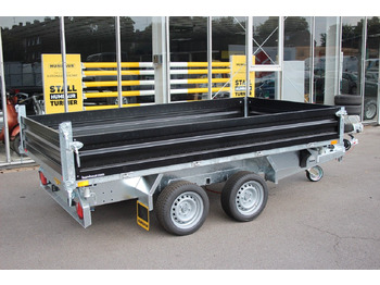 Reboque basculante Humbaur HTK 3500.31 Stahl SCHWARZ NEU Dreiseitenkipper: foto 2