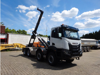 Camião polibenne Iveco X-WAY 480 HIAB ABROLLER: foto 2
