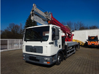 Camião grua novo MAN 8.180  TGL + Böcker AK 32 Meter Dachdeckerkran: foto 3