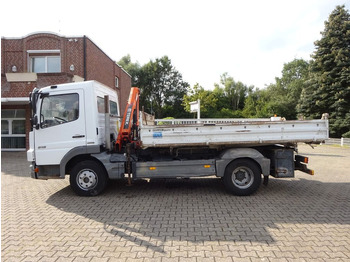 Carrinha basculante Mercedes-Benz 818 Atego MEILLER 3Skipper + Terex 36.2 Kran 4x2: foto 3