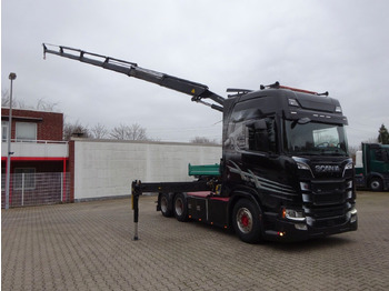 Camião grua, Tractor Scania R650 V8 SZM + PK19001SLD Kran Scania R650 V8 SZM + PK19001SLD Kran: foto 4