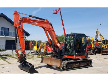 Mini escavadeira KUBOTA KX080